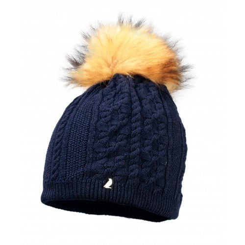 Sandi Beanie | Wool Beanie with Pompom
