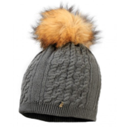 Sandi Beanie | Wool Beanie with Pompom