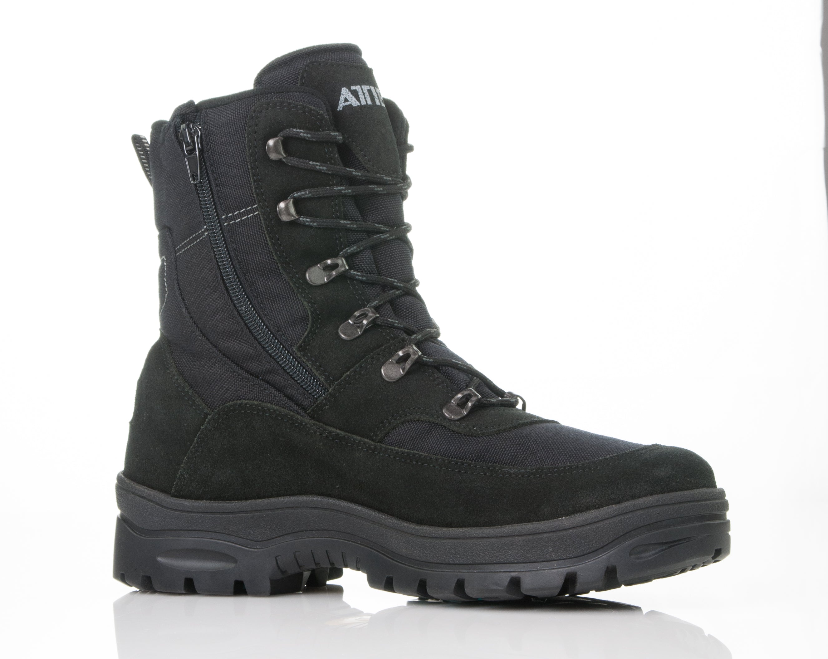 Attiba Eiger 2 Men’s Après Snow Boot – side view showing zipper and European winter boot design