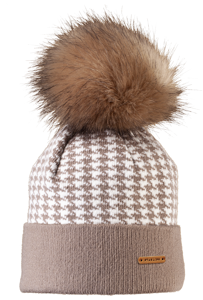 Valery Beanie | Soft Knit Beanie with Pompom