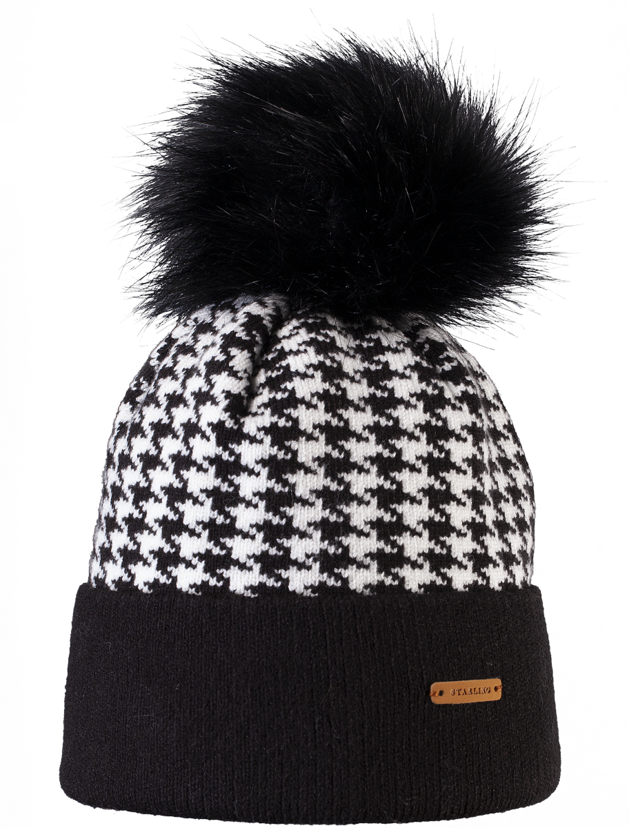 Valery Beanie | Soft Knit Beanie with Pompom