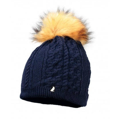 Sandi Beanie | Wool Beanie with Pompom