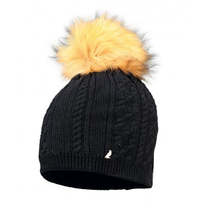 Sandi Beanie | Wool Beanie with Pompom