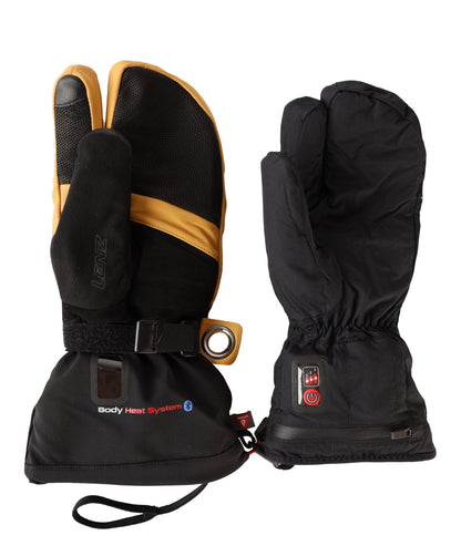 Heat Lobster Mitt 8.0 Finger Cap® Unisex | Heated Ski Mittens