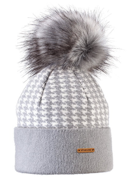 Valery Beanie | Soft Knit Beanie with Pompom