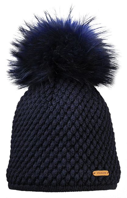 Bubbles Beanie | 100% Extrafine Merino Wool Beanie with Pompom