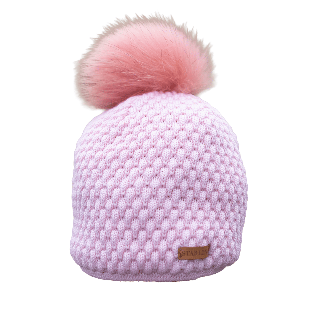 Bubbles Beanie | 100% Extrafine Merino Wool Beanie with Pompom
